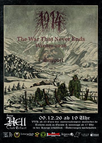 09.12.2026: 1914 + Support im From Hell in Erfurt