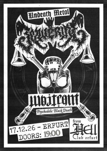 17.12.2026: Bezwering + Whiteout im Club From Hell in Erfurt
