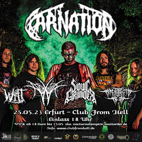 Party San Open Air Warm Up - Carnation, Atomwinter, Soul Grinder, Wilt, Architets of Aeon