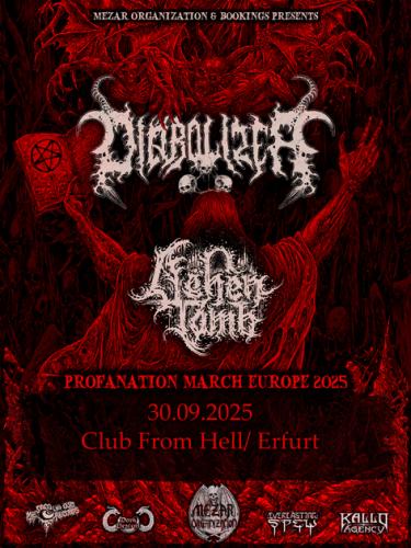 30.09.2025: Diabolizer + Ashen Tomb im From Hell in Erfurt