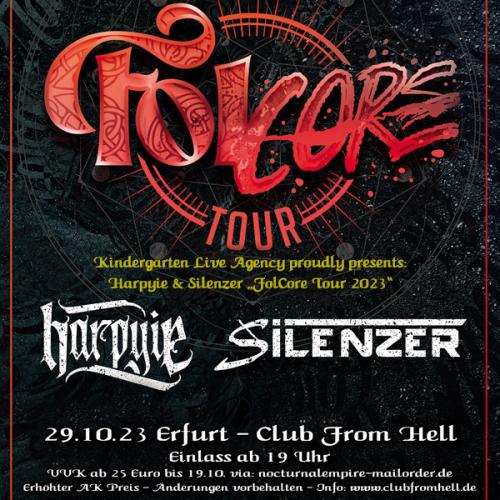 29.10.2023: Folcore Tour mit Harpyie und Silencer