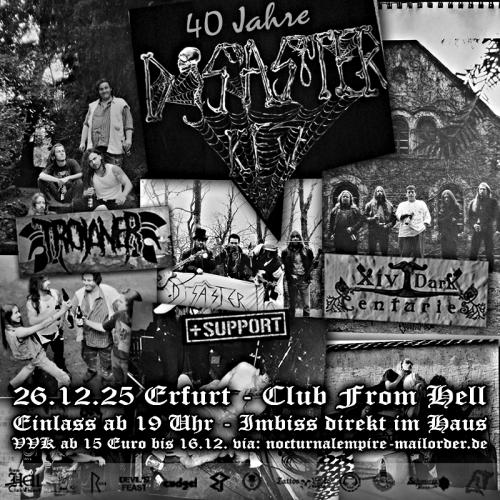 26.12.2025: 40 Jahre Disaster KFW im From Hell in Erfurt