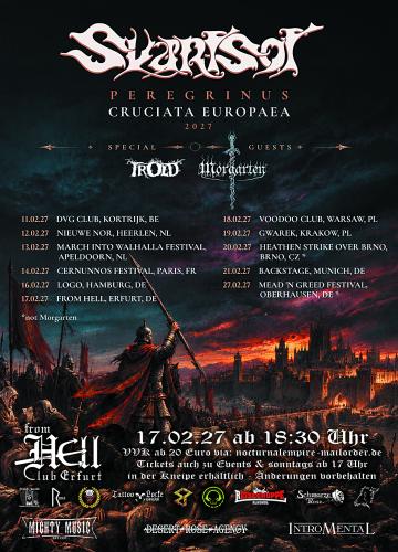 17.02.2027: Svartsot + Trold + Morgarten im From Hell in Erfurt