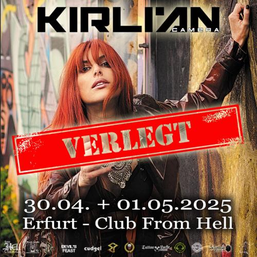 30.04.+01.05.2025: Kirlian Camera - Club From Hell - Erfurt Doppelshow