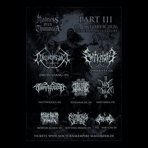 10.10.2026: Madness over Thuringia III im From Hell in Erfurt - Early Bird