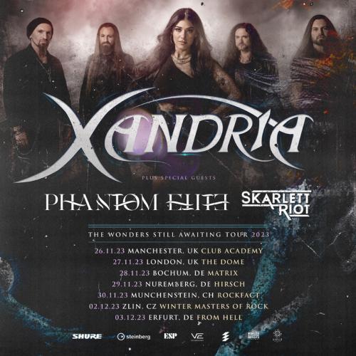 03.12.2023: Xandria, Phantom Elite, Skarlett Riot im From Hell in Erfurt