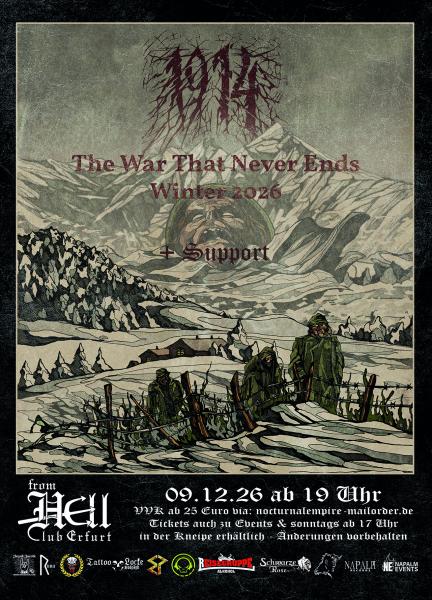 09.12.2026: 1914 + Support im From Hell in Erfurt