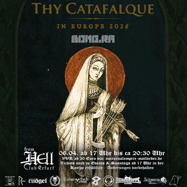 06.04.2026: Thy Catafalque + Bong-Ra im From Hell in Erfurt