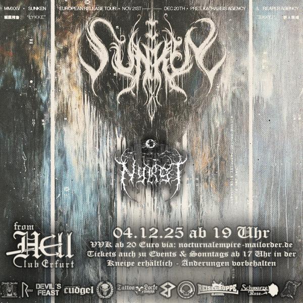 04.12.2025: Sunken+Nyrst im From Hell in Erfurt