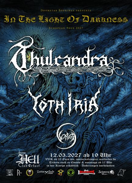 12.03.2027: Thulcandra + Yoth Iria + Vorga im From Hell in Erfurt