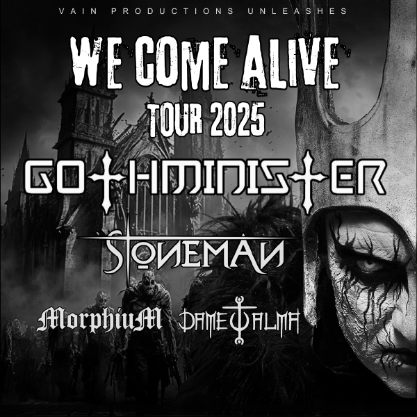 11.03.2025: Gothminister - We come alive Tour im From Hell in Erfurt