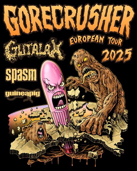 28.11.2025: Gutalax, Spasm, Guineapig im From Hell in Erfurt