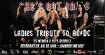 06.05.2027: Shes Got Balls - Ladies Tribute to AC/DC im From Hell in Erfurt