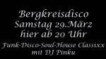 29.03.2025: 8.Bergkreisdisco im Club From Hell/ Erfurt