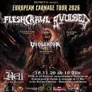 18.11.2026: Fleshcrawl, Avulsed, Violentor im From Hell in Erfurt