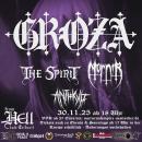 30.11.2025: Groza, The Spirit, Nornir, Antikvlt im From Hell in Erfurt