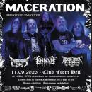 11.09.2026: Maceration, Discreation, Khnvm, Cauterized Flesh im From Hell in Erfurt