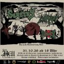 31.10.2026: Sorcery + Cutthroat + Soulless im From Hell in Erfurt